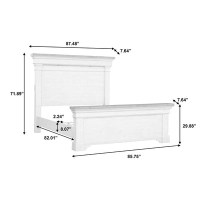 Valley Ridge King Panel Bed
