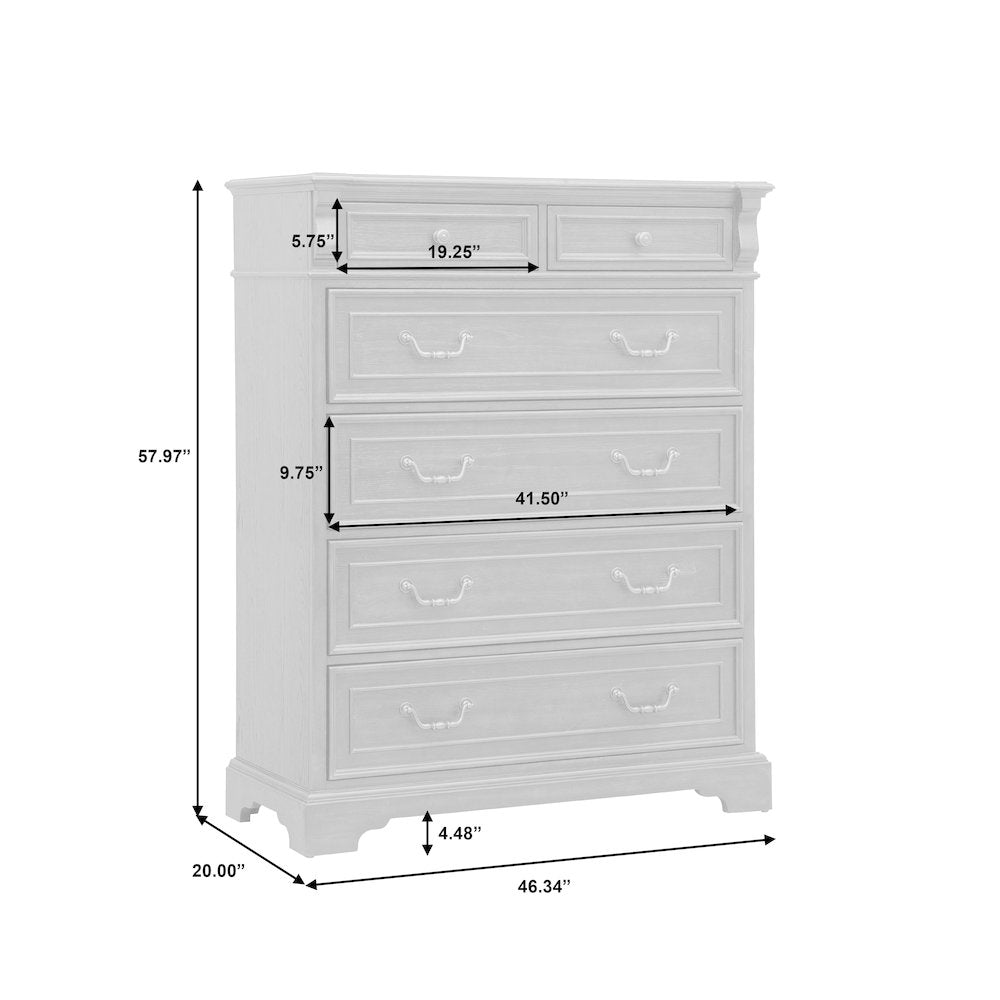 Hickory Creek 6 Drawer Chest