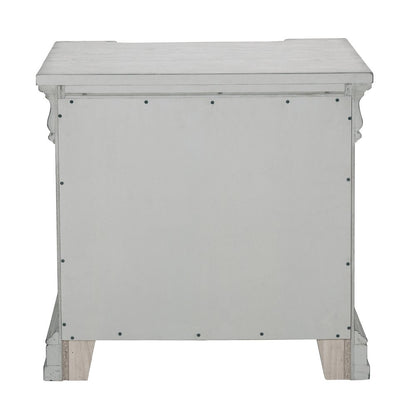 Madison Ridge 3 Drawer Nightstand in Heritage Taupe