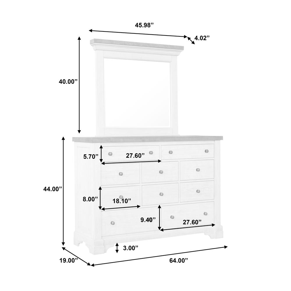 Valley Ridge 10 Drawer Dresser