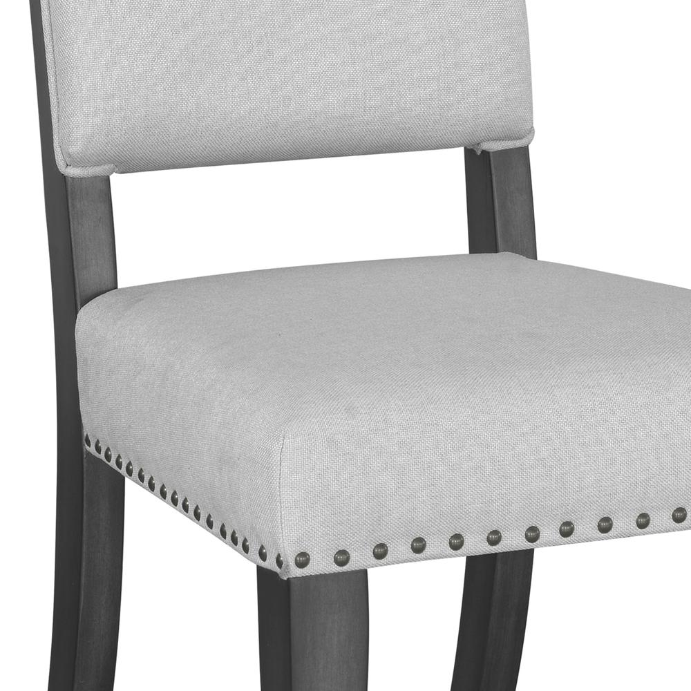 Lenox Upholstered Side Chair with Nail Head Trim