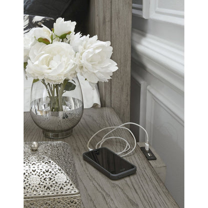Madison Ridge 3 Drawer Nightstand in Heritage Taupe