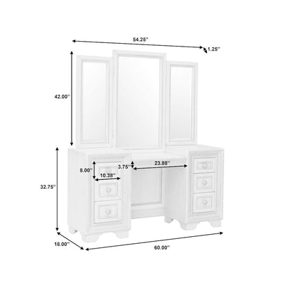 Camila 7 Drawer Vanity
