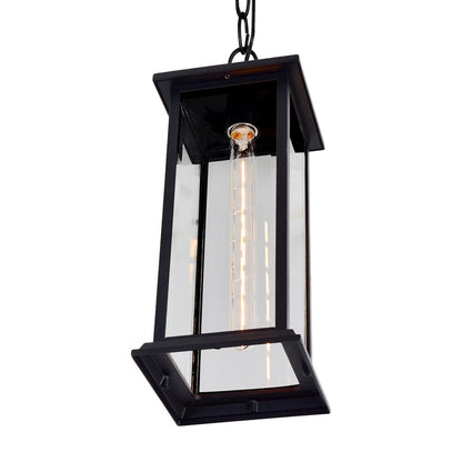 Blackbridge 1 Light Black Outdoor Pendant
