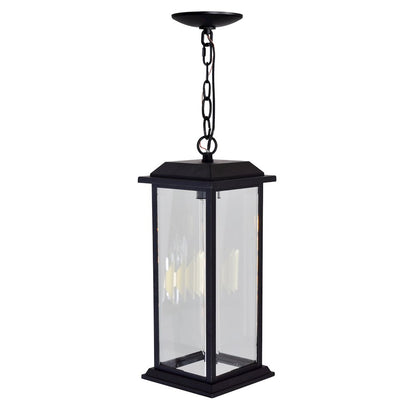 Blackbridge 1 Light Black Outdoor Pendant