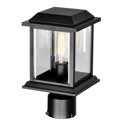 Blackbridge 1 Light Black Outdoor Lantern Head