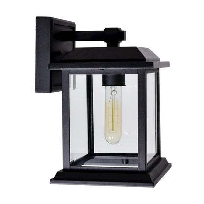 Blackbridge 1 Light Black Outdoor Wall Lantern
