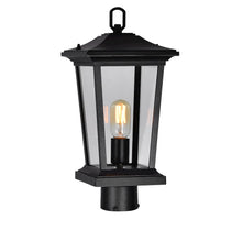 Leawood 1 Light Black Outdoor Lantern Head