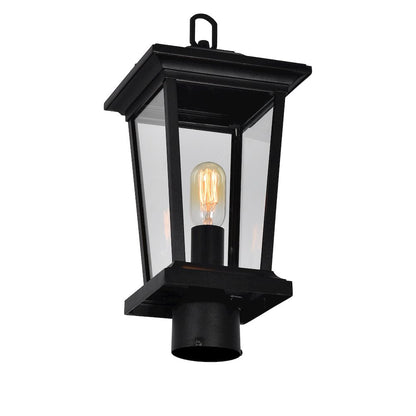 Leawood 1 Light Black Outdoor Lantern Head