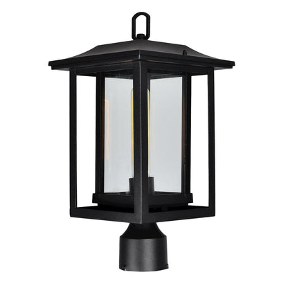 Winfield 1 Light Black Outdoor Lantern Head