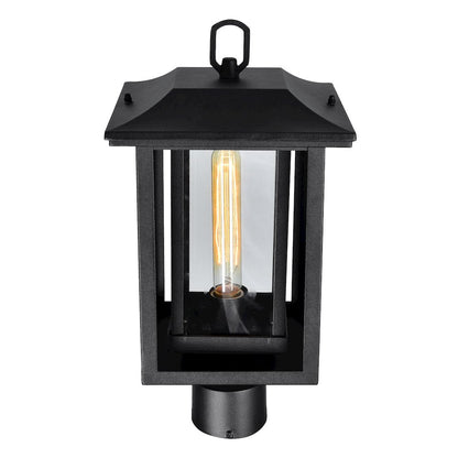 Winfield 1 Light Black Outdoor Lantern Head