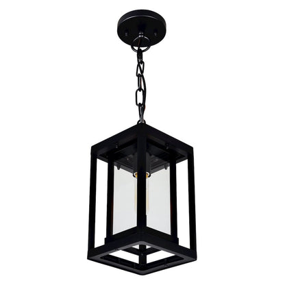 Mulvane 1 Light Black Outdoor Pendant