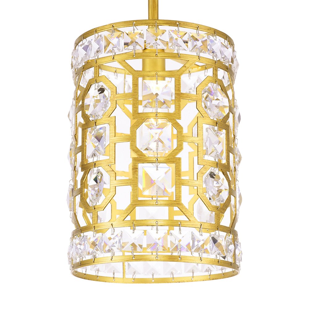 Belinda 1 Light Champagne Pendant