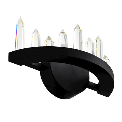 Juliette Integrated LED Black Wall Sconce