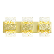 Carolina Integrated LED 21in Gold Leaf Vanity Light