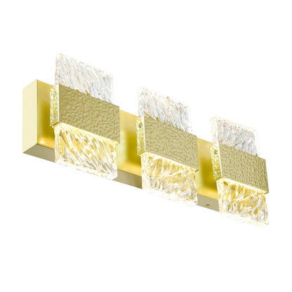 Carolina Integrated LED 21in Gold Leaf Vanity Light