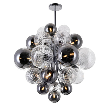 Pallocino 15 Light 25in Chrome Chandelier