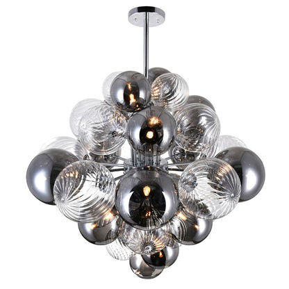 Pallocino 15 Light 25in Chrome Chandelier