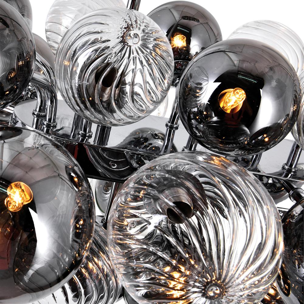 Pallocino 27 Light 39in Chrome Chandelier