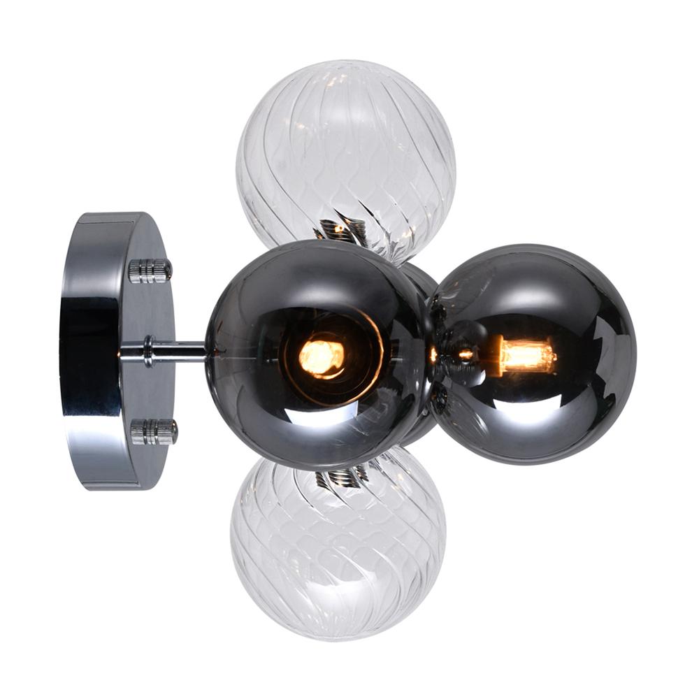 Pallocino 3 Light 9in Chrome Wall Sconce