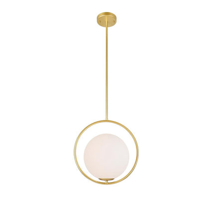 Celeste 1 Light 14in Medallion Gold Mini Pendant