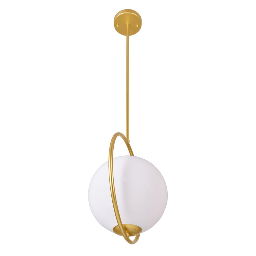 Celeste 1 Light 14in Medallion Gold Mini Pendant