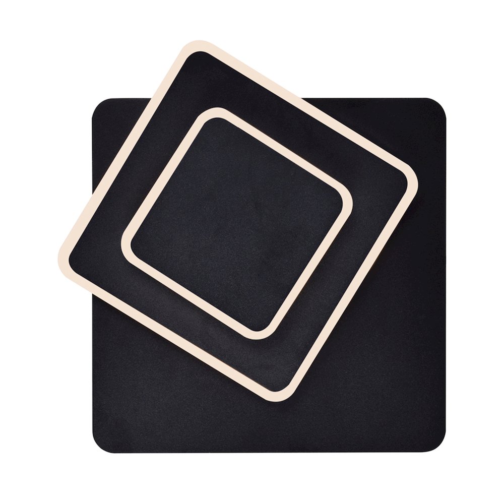 Private I Integrated LED Square Matte Black Wall Sconce