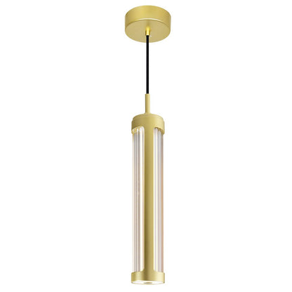 Neva Integrated LED 3in Satin Gold Pendant
