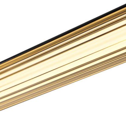Neva Integrated LED 36in Black Chandelier