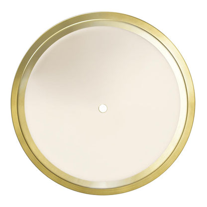 Valdivia 4 Light 18in Satin Gold Flush Mount