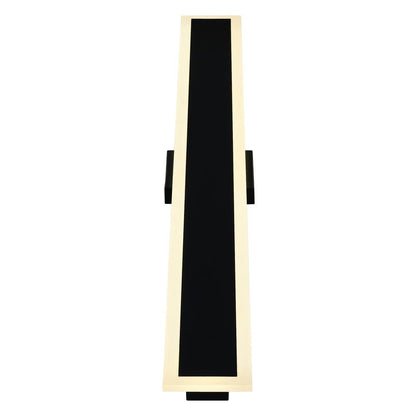 Malibu Integrated LED 40in Black Outdoor Wall Light