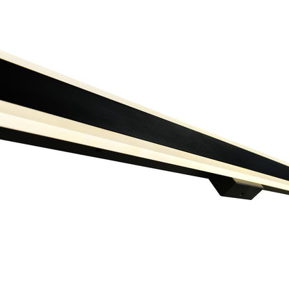 Malibu Integrated LED 40in Black Outdoor Wall Light