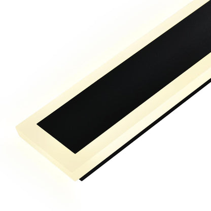 Malibu Integrated LED 40in Black Outdoor Wall Light