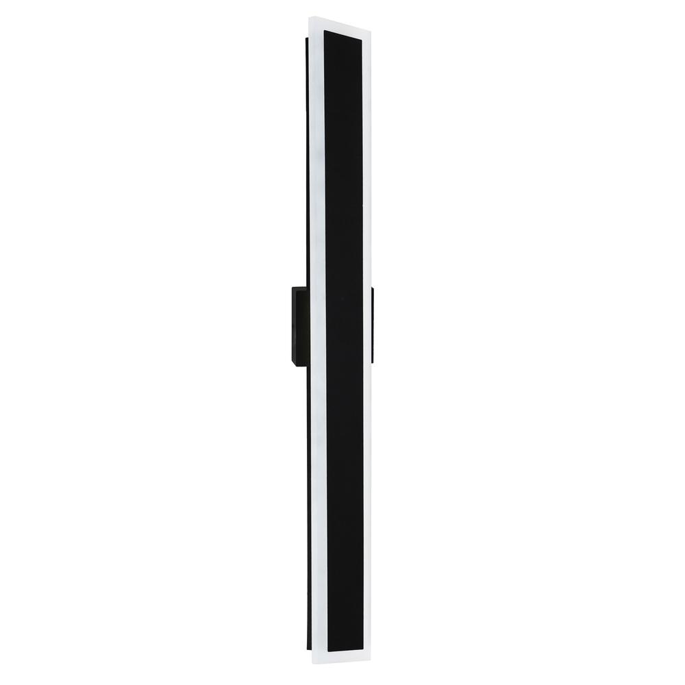 Malibu Integrated LED 40in Black Outdoor Wall Light