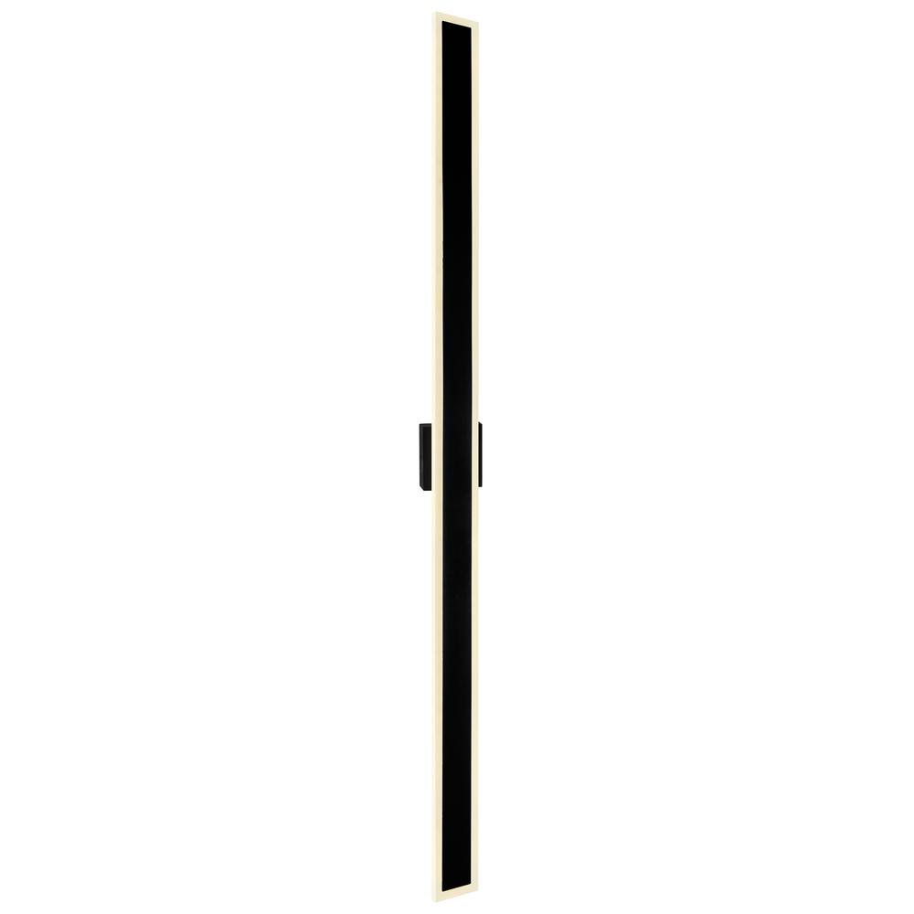 Malibu Integrated LED 80in Black Outdoor Wall Light