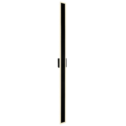 Malibu Integrated LED 80in Black Outdoor Wall Light