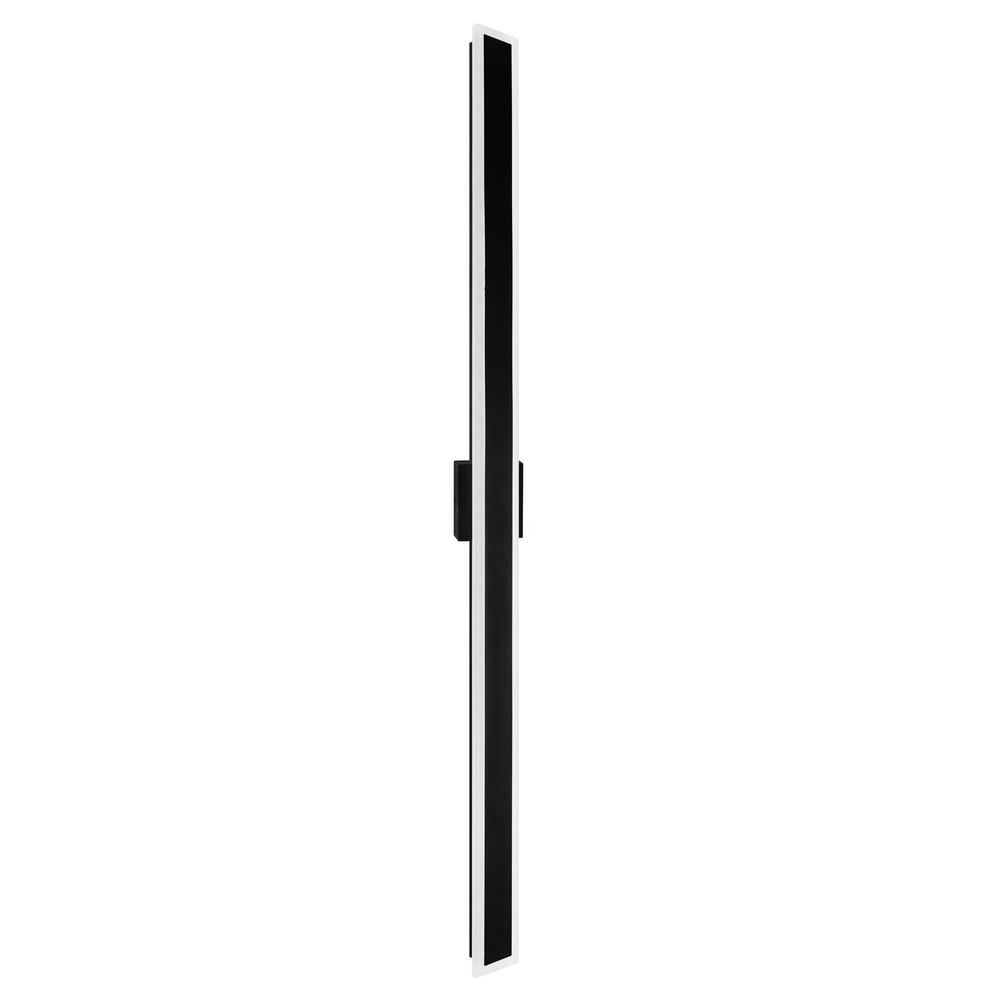 Malibu Integrated LED 80in Black Outdoor Wall Light