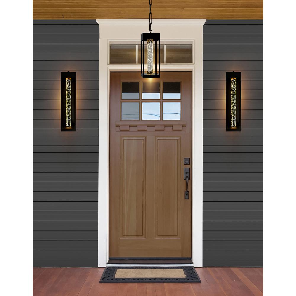 Rochester Integrated LED 27in Black Outdoor Wall Light