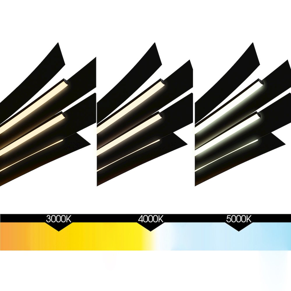 Candora Integrated LED 72in Black Chandelier