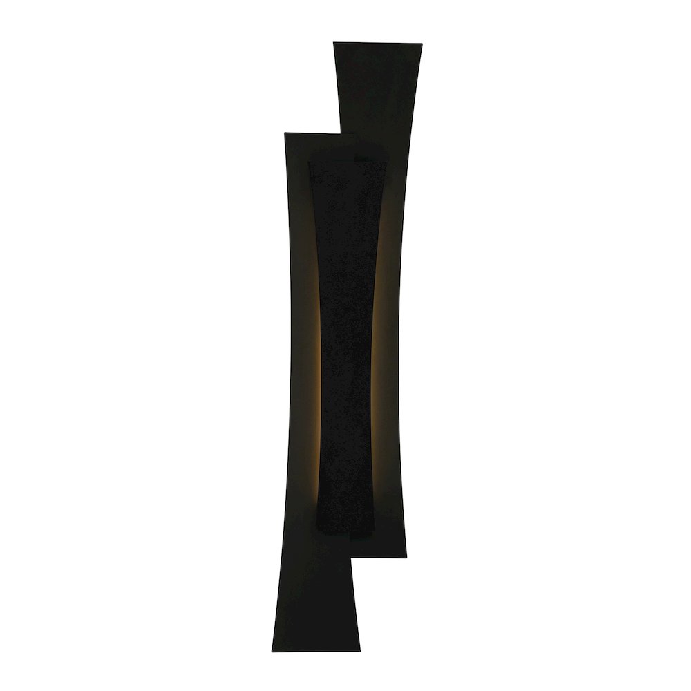 Candora Integrated LED 24in Black Vanity Light