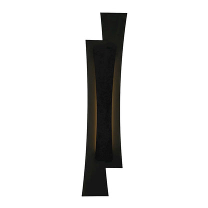 Candora Integrated LED 24in Black Vanity Light