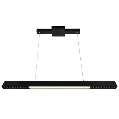Pienza Integrated LED 45in Black Chandelier