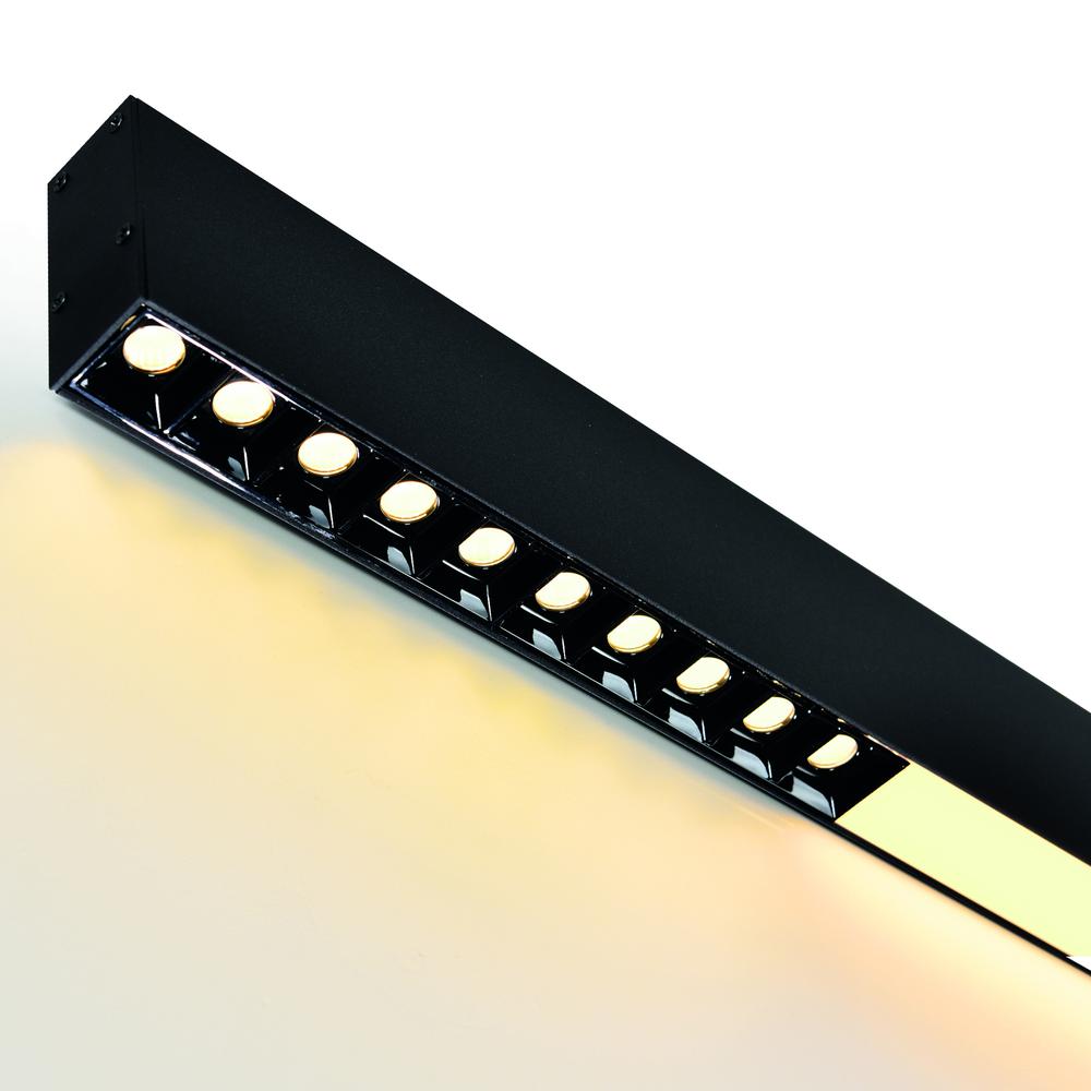 Pienza Integrated LED 45in Black Chandelier