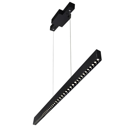 Pienza Integrated LED 52in Black Chandelier