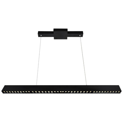 Pienza Integrated LED 52in Black Chandelier