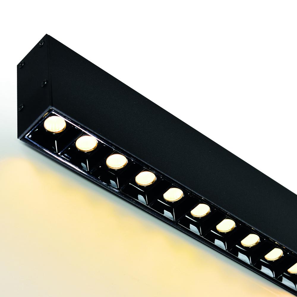 Pienza Integrated LED 52in Black Chandelier