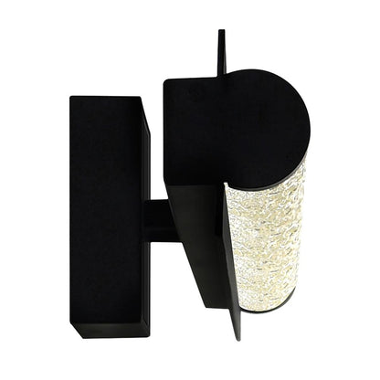Fiji Integrated LED 24in Black Outdoor Wall Light