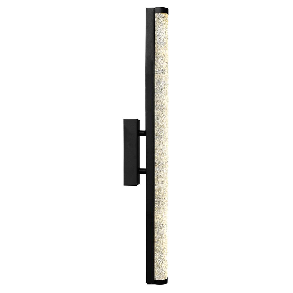 Fiji Integrated LED 24in Black Outdoor Wall Light