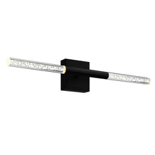 Dragonswatch Integrated LED 26in Black Vanity Light