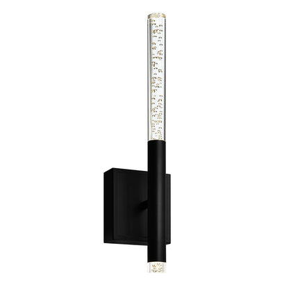 Dragonswatch Integrated LED 5in Black Wall Light